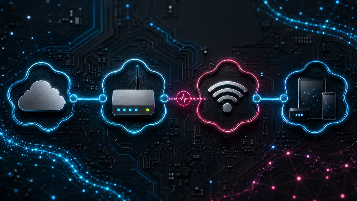 تشخیص مسیر مشکل اینترنت از سرویس و مودم تا وایفای و دستگاهها