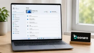 تنظیمات ویندوز ۱۱ بعد از نصب در صفحه Settings با دونارو
